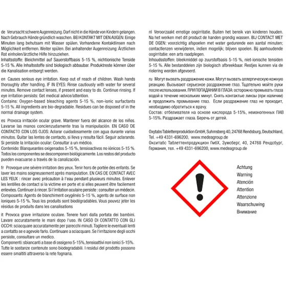 Miele GP CL MCX 0101 P Reinigingsmiddel Melksysteem