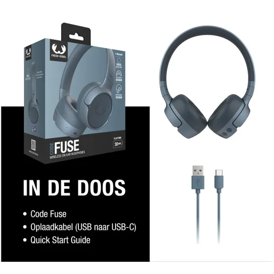 Fresh n Rebel Code Fuse Blauw