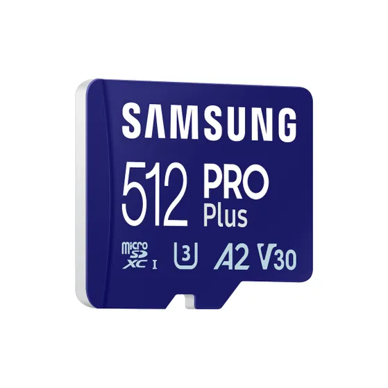 Samsung Pro Plus microSDXC 512GB + USB-adapter