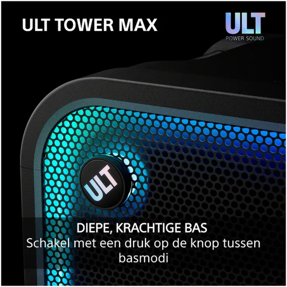 Sony ULT TOWER MAX Zwart