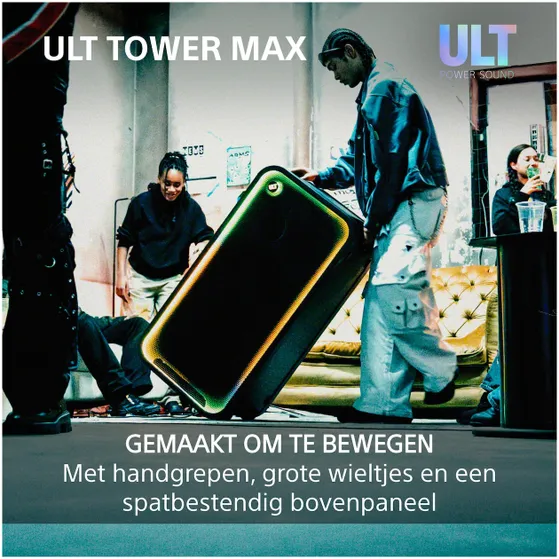 Sony ULT TOWER MAX Zwart