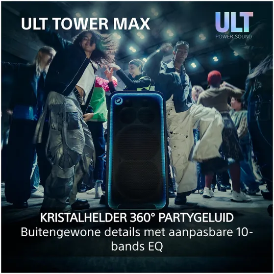Sony ULT TOWER MAX Zwart