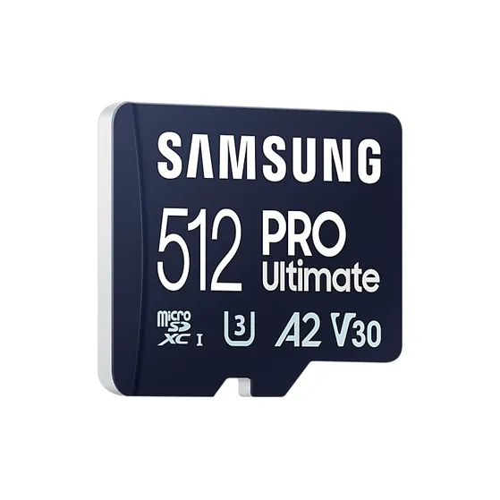 Samsung Pro Ultimate microSD card 512GB + USB-adapter