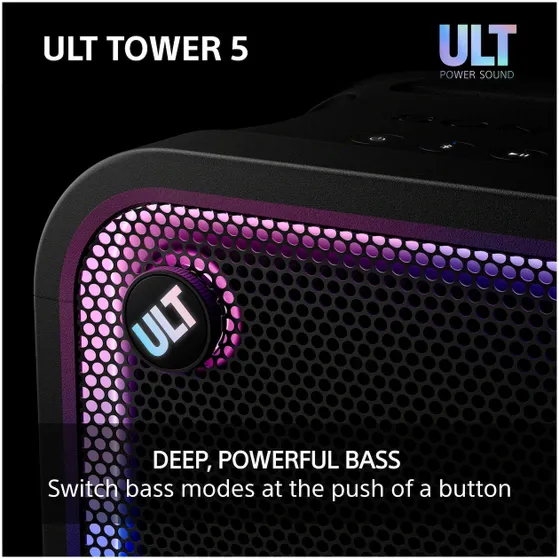 Sony ULT TOWER 5 Zwart