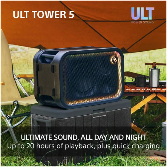 Sony ULT TOWER 5 Zwart