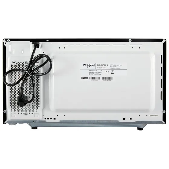 Whirlpool MWP 301 B Zwart