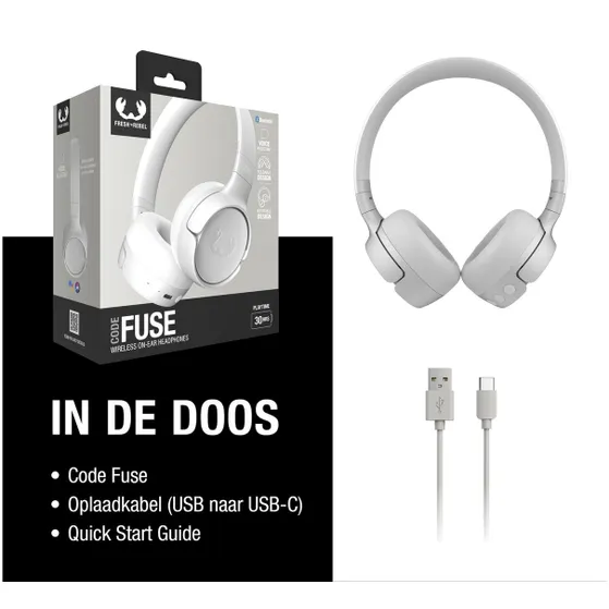 Fresh n Rebel Code Fuse Lichtgrijs