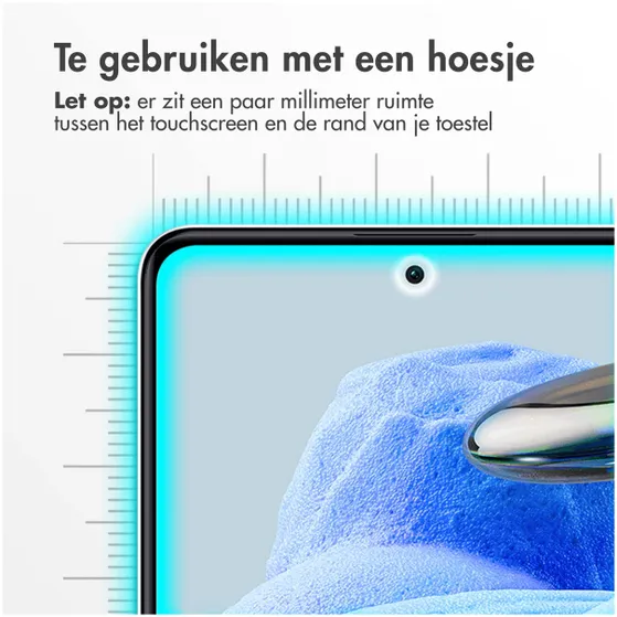 Accezz Gehard Glas Screenprotector voor de Xiaomi 13T / 13T Pro Transparant