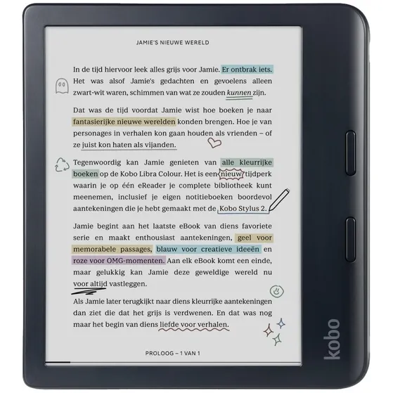 Kobo Libra Colour Zwart