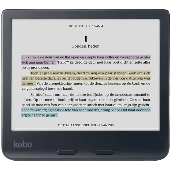Kobo Libra Colour Zwart