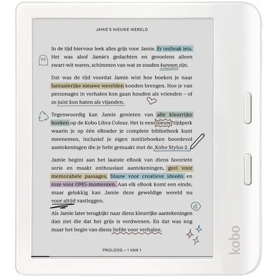 Kobo Libra Colour Wit
