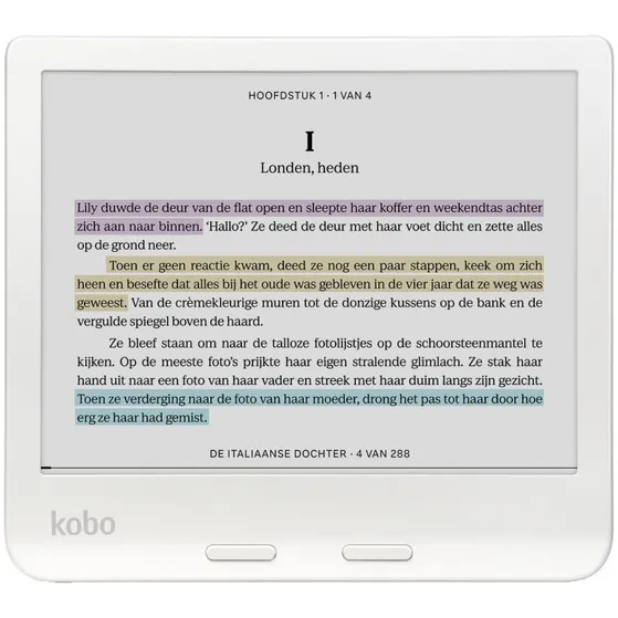 Kobo Libra Colour Wit