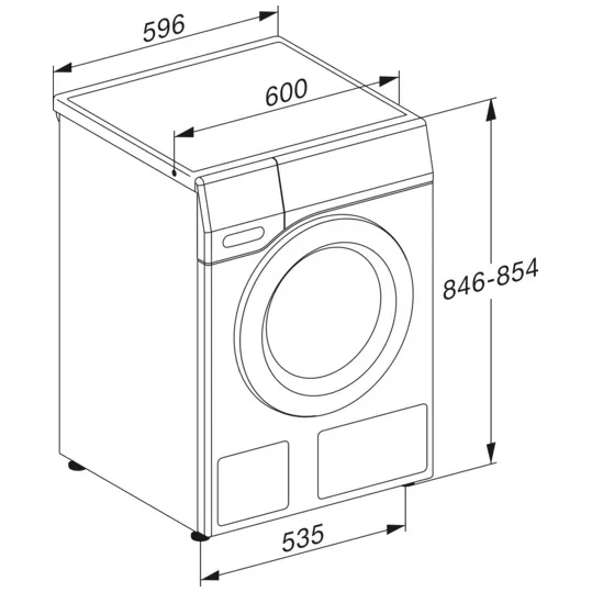 Miele WEG 888 WCS PWash &TDos &Steam