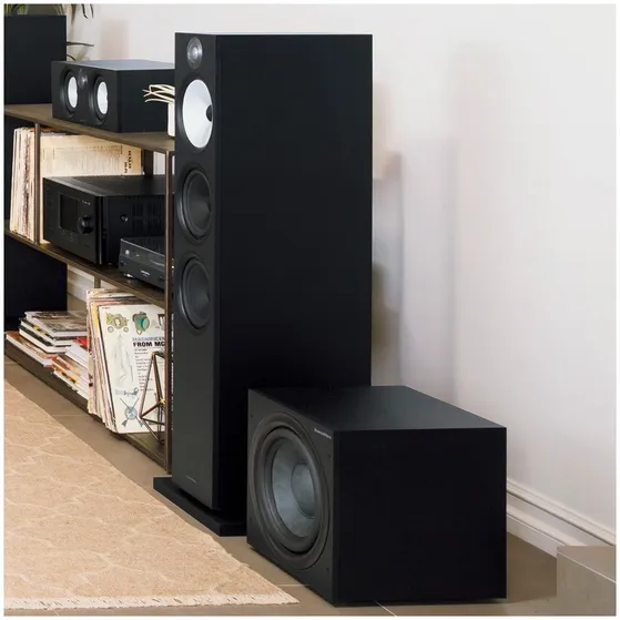 Bowers & Wilkins ASW608 Zwart