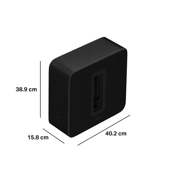 Sonos SUB 4 Zwart
