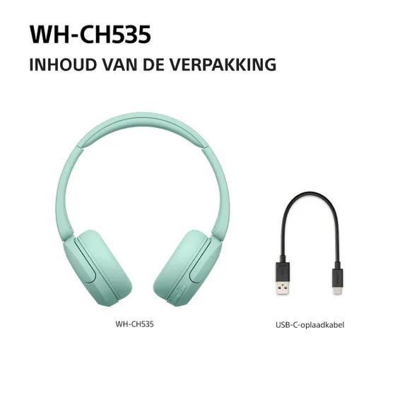 Sony WH-CH535G Groen