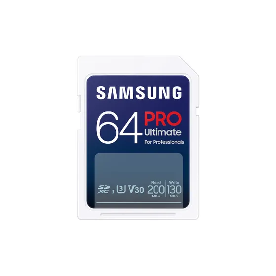 Samsung PRO Ultimate SD Card 64GB