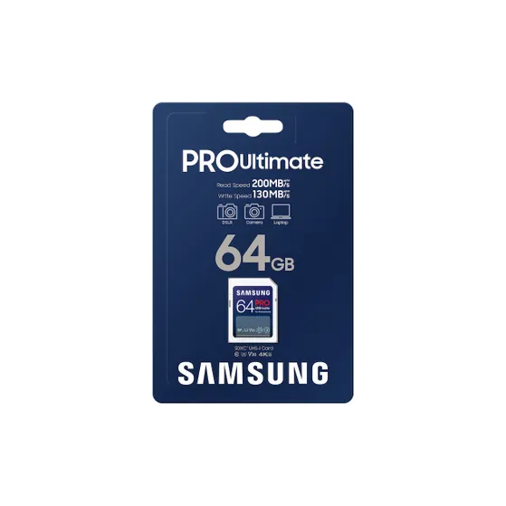 Samsung PRO Ultimate SD Card 64GB