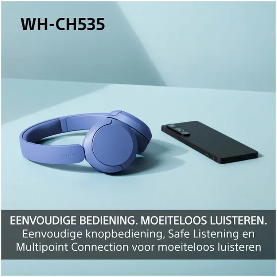 Sony WH-CH535R Rood