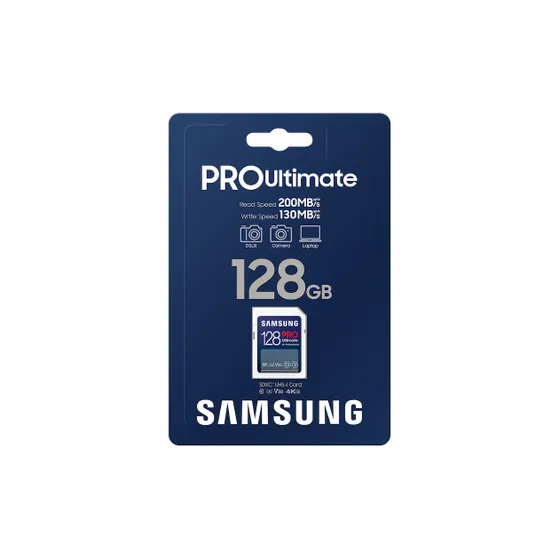 Samsung PRO Ultimate SD Card 128GB