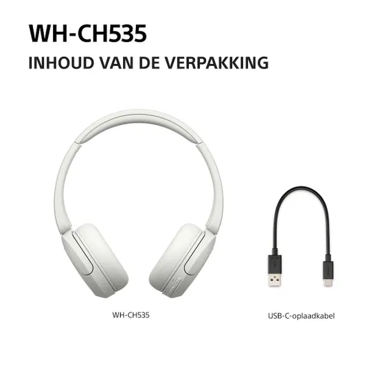 Sony WH-CH535W Wit