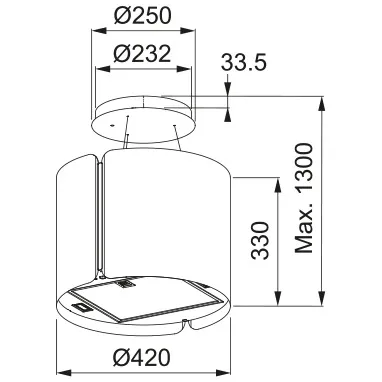 Franke FSMS F42 SS/BK MATT/2