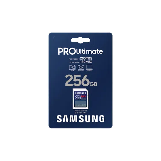 Samsung PRO Ultimate SD Card 256GB