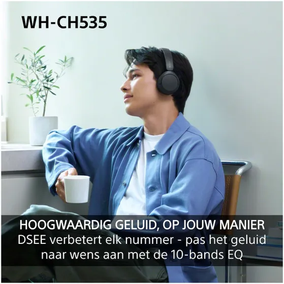 Sony WH-CH535L Blauw
