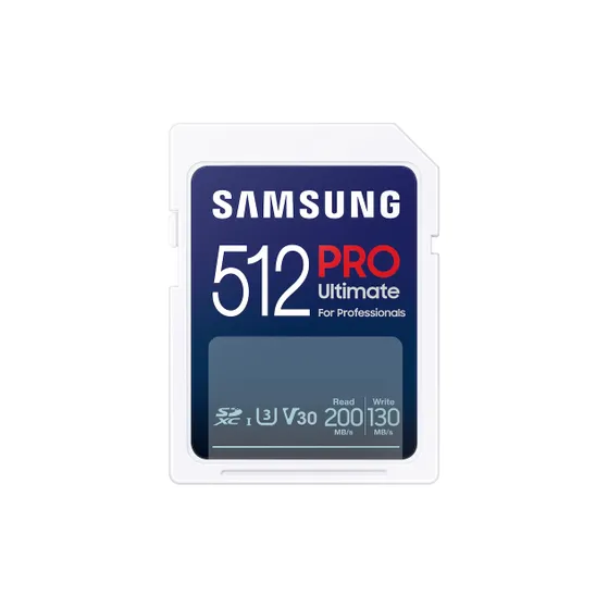 Samsung PRO Ultimate SD Card 512GB