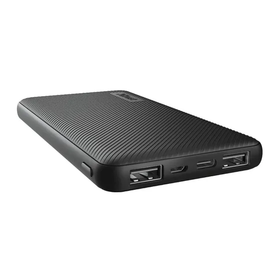 Trust Primo Powerbank 10.000 mAh Zwart