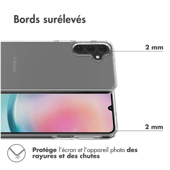 Accezz Xtreme Impact Backcover Samsung Galaxy A25 Transparant