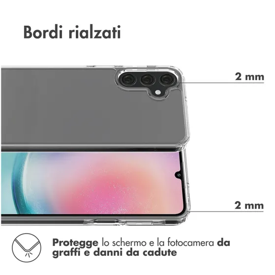 Accezz Xtreme Impact Backcover Samsung Galaxy A25 Transparant