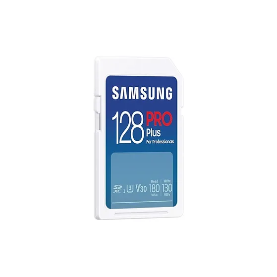 Samsung Pro Plus SD Card 128GB + Kaartlezer