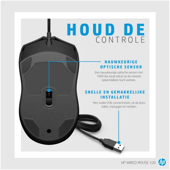 HP 100 Bedrade Muis