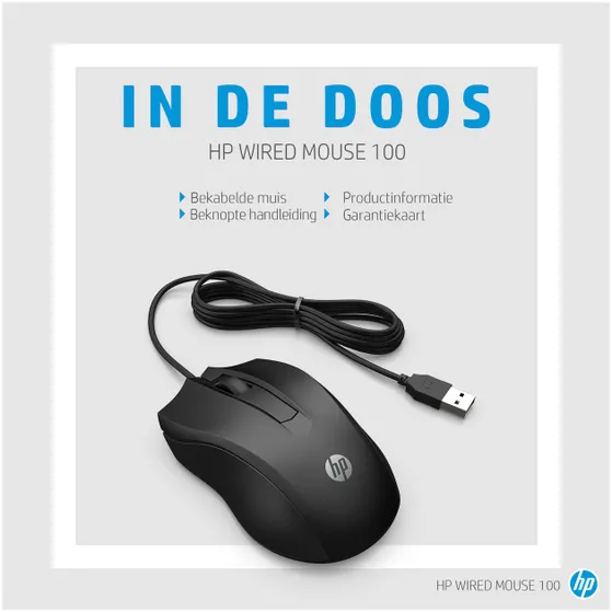 HP 100 Bedrade Muis