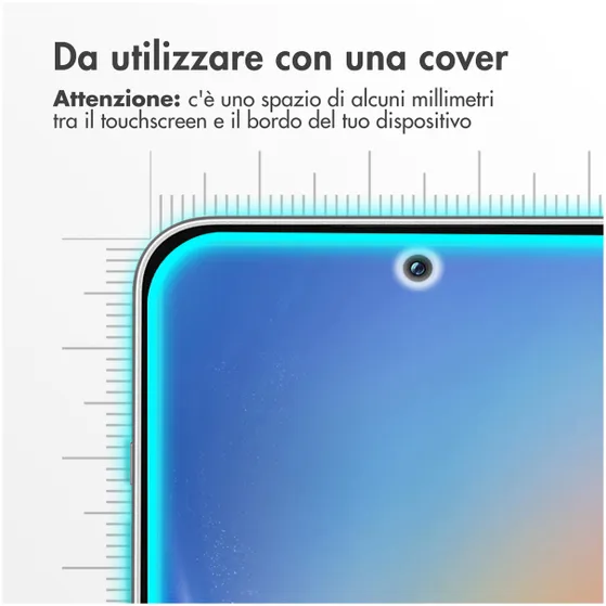 Accezz Gehard Glas Screenprotector Samsung Galaxy A35 / A55 Transparant