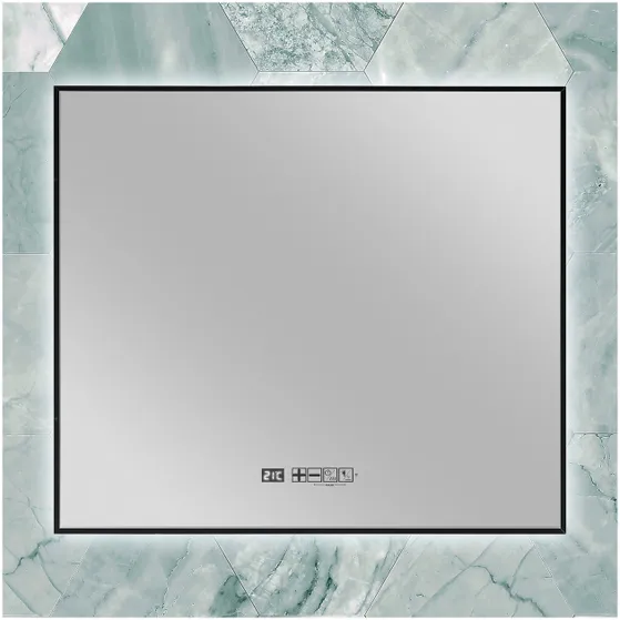 Eurom Sani 400 Mirror LED WiFi Zwart