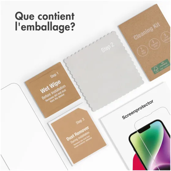 Accezz Gehard Glas Screenprotector OnePlus Nord 3 Transparant