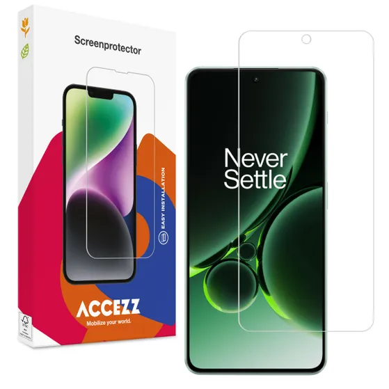 Accezz Gehard Glas Screenprotector OnePlus Nord 3 Transparant