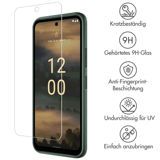 Accezz Gehard Glas Screenprotector Nokia XR21 Transparant