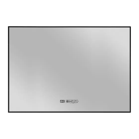 Eurom Sani 600 Mirror LED WiFi Zwart