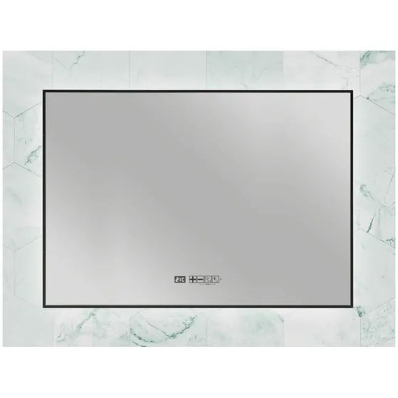 Eurom Sani 600 Mirror LED WiFi Zwart
