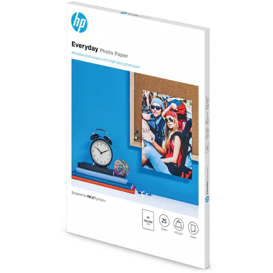 HP EVERY DAY PHOTOGLOSS A4PAPER 25S