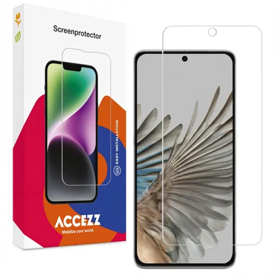 Accezz Gehard Glas Screenprotector Google Pixel 8 Transparant
