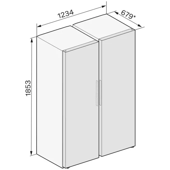 Miele KWNS 4784 DE Rvs