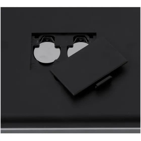 Inventum PW708ZW Zwart/rvs/transparant