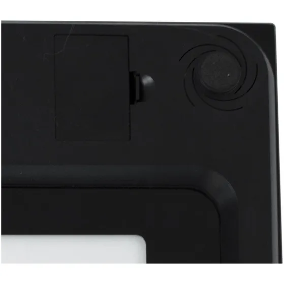 Inventum PW708ZW Zwart/rvs/transparant