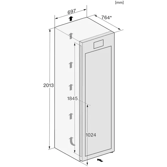 Miele KWT 4999 F Obsidiaanzwart