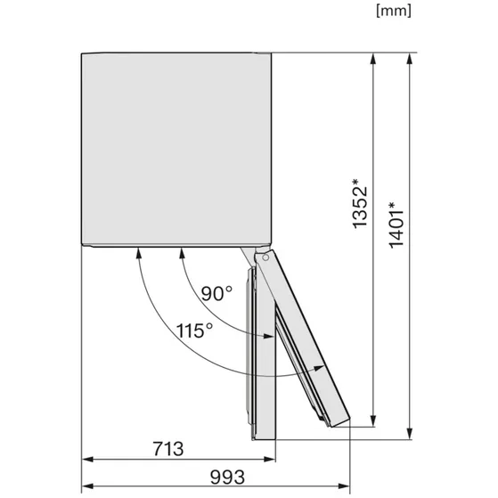 Miele KWT 4999 F Obsidiaanzwart