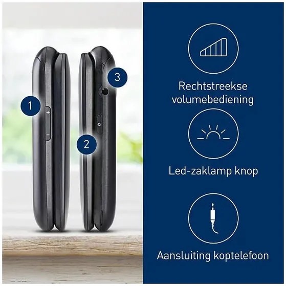 Panasonic KX-TU550EXB Zwart